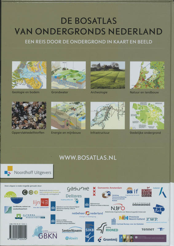 De Bosatlas van Ondergronds Nederland achterkant