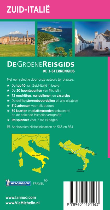 De Groene Reisgids - Zuid-Italië achterkant