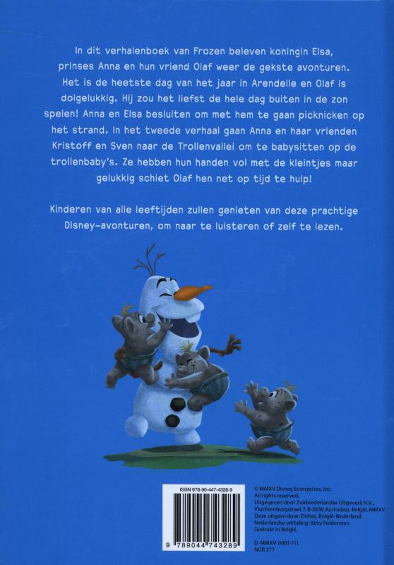 Mooiste verhalenboek / 2 / Disney Frozen achterkant