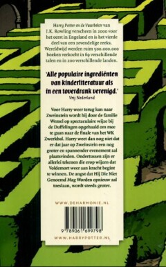 Harry Potter en de vuurbeker / Harry Potter / 4 achterkant