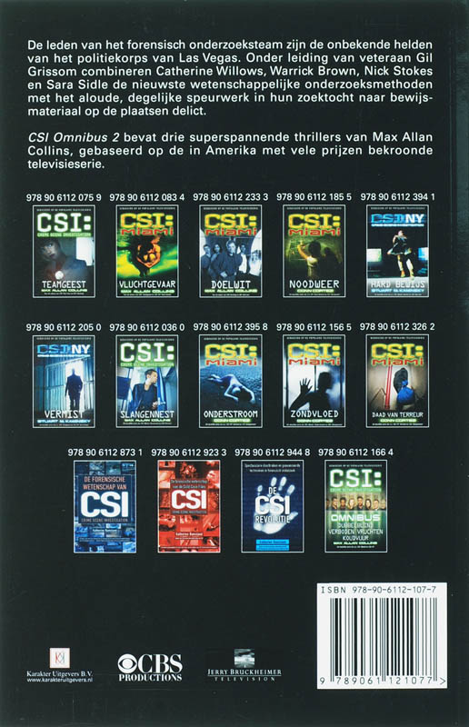 Csi Omnibus 2 achterkant
