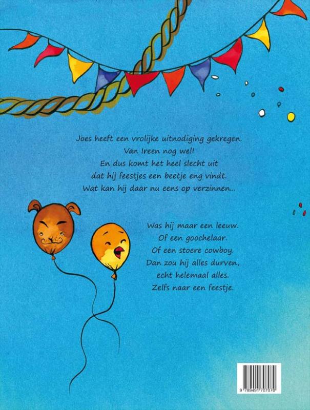 Kom je op mijn feestje? achterkant