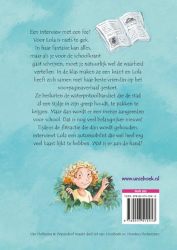 Lola in actie achterkant