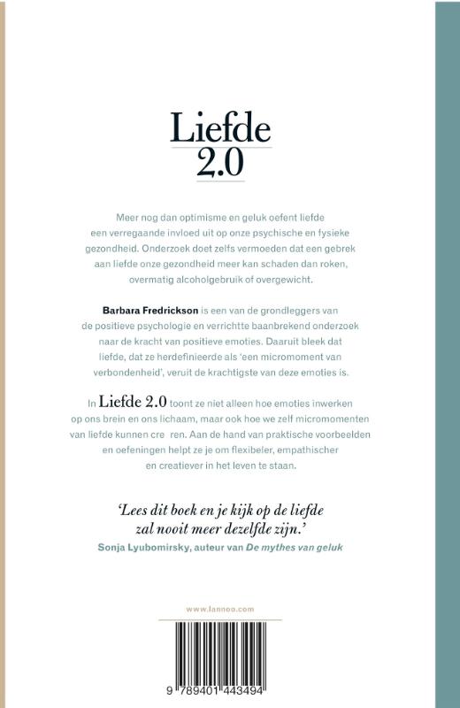 Liefde 2.0 achterkant