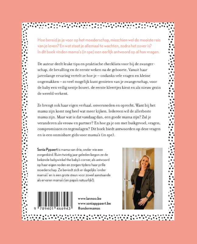 Onder mama's achterkant