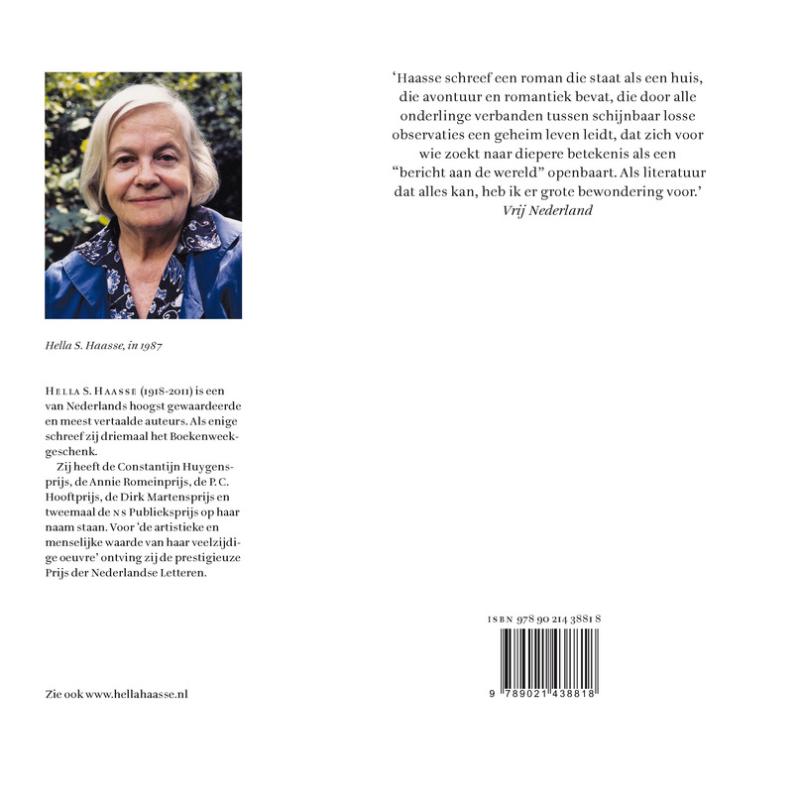 Berichten van het Blauwe Huis achterkant