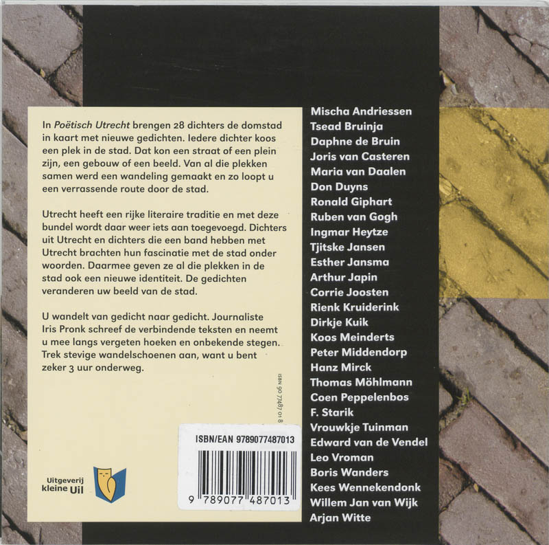 Poetisch Utrecht achterkant