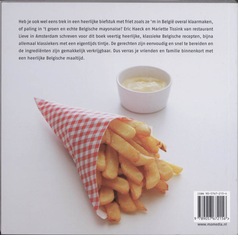 40 x Belgisch / De Wereldkeuken achterkant