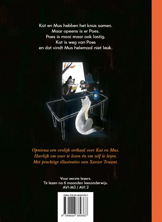 De wereld van Kat en Mus  -   Vrienden achterkant