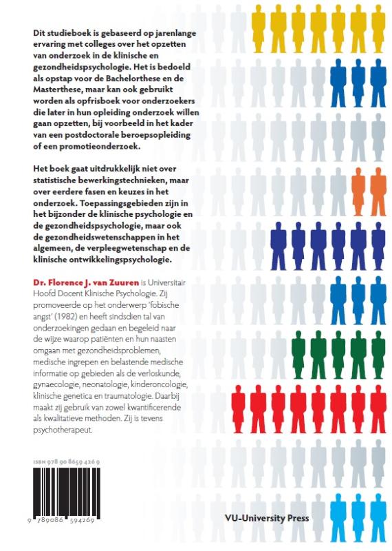 Klein methodenboek klinische en gezondheidspsychologie achterkant