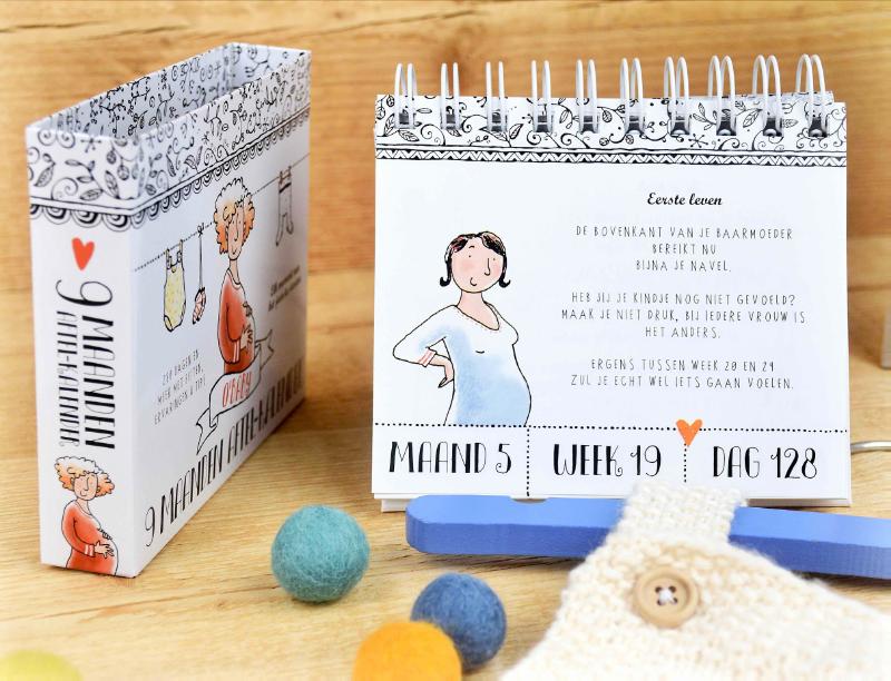 O'Baby 9 Maanden Aftelkalender achterkant