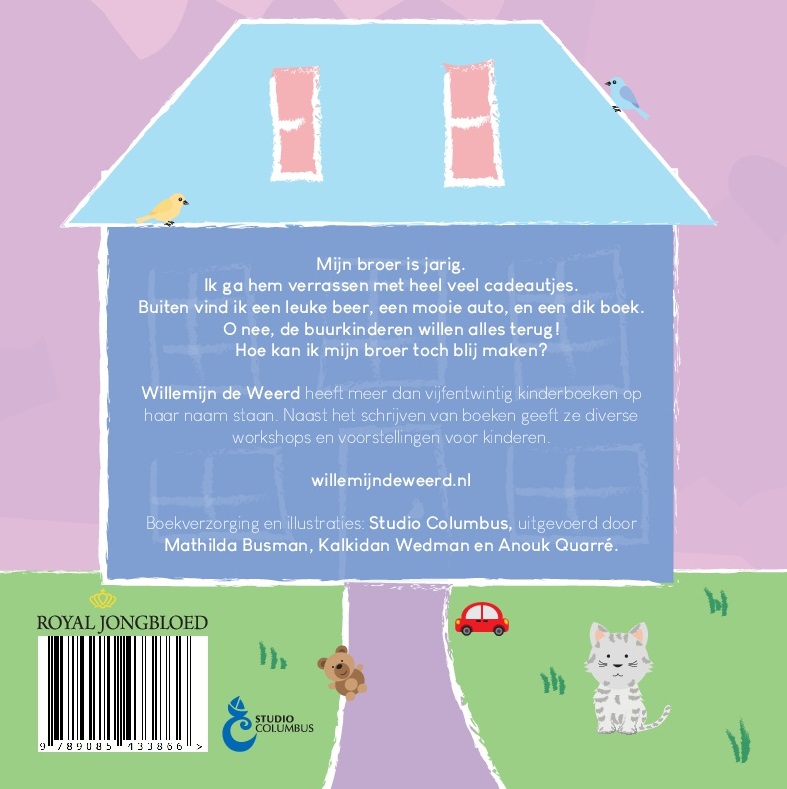 Verrassing! / Kartonboekjes voor peuters / 1 achterkant