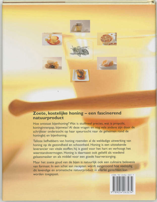 Het gouden honingboek achterkant