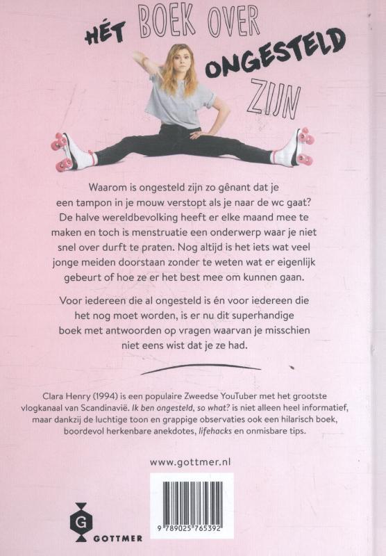 Ik ben ongesteld, so what? achterkant