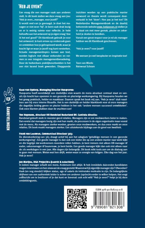 Heb je even? / Business Master Class / 1 achterkant