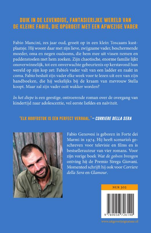 In het diepe achterkant