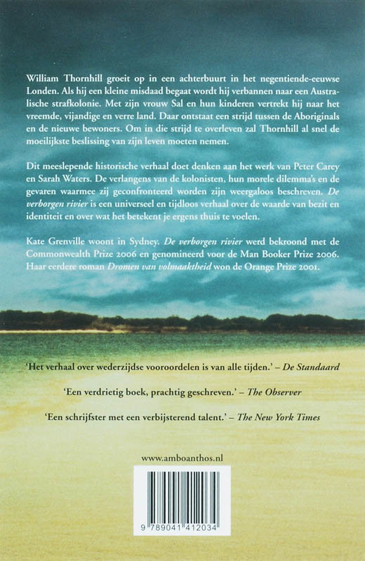 De verborgen rivier achterkant