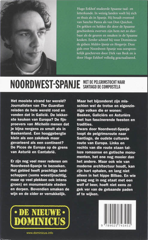 Noordwest-Spanje / Dominicus reeks achterkant