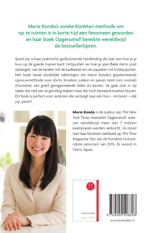 Spark joy achterkant
