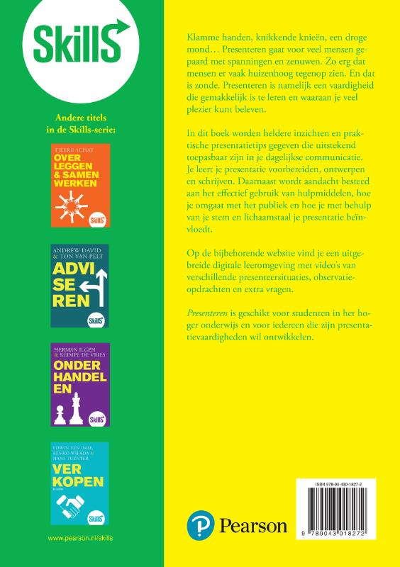 Skills / Presenteren / Skills achterkant