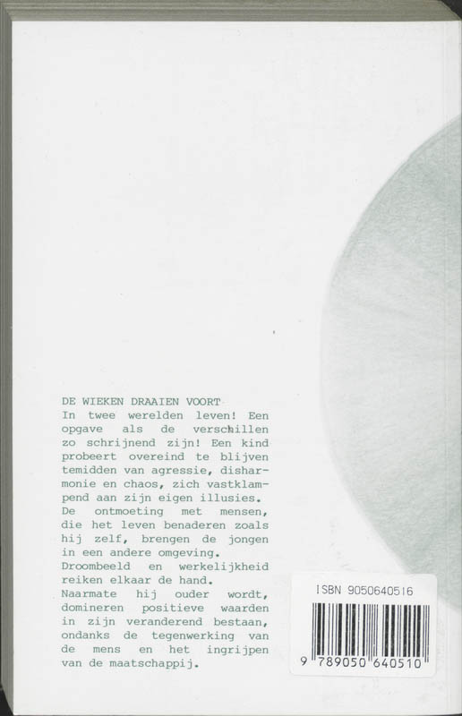 De wieken draaien voort achterkant