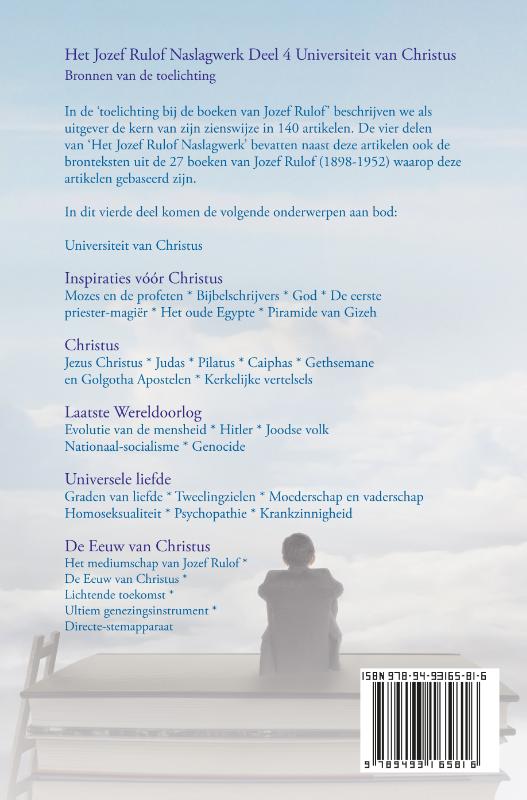 Het Jozef Rulof Naslagwerk 4 Universiteit van Christus achterkant