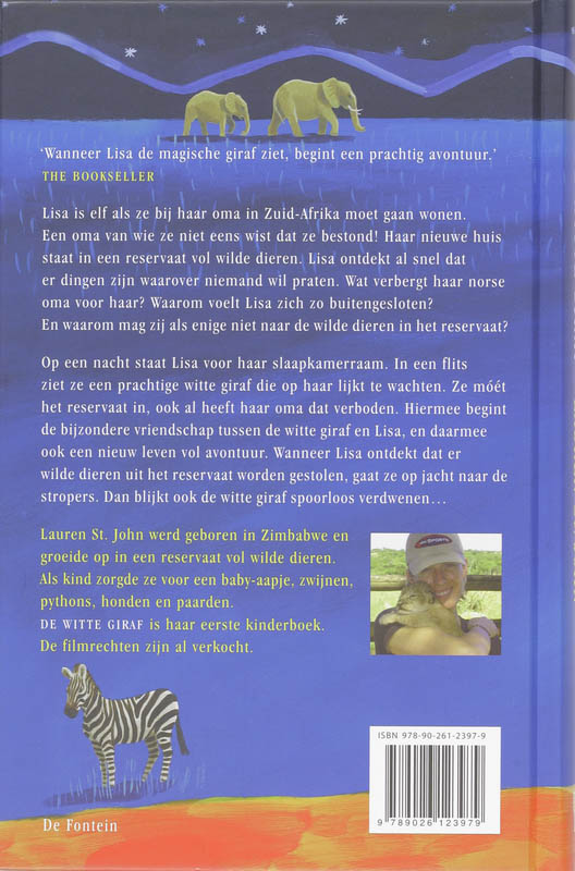 De Witte Giraf / 1 achterkant