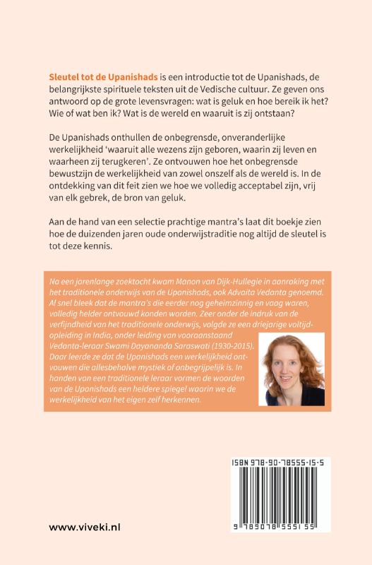 Sleutel tot de Upanishads achterkant