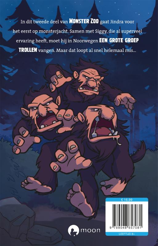Op trollenjacht / Monster Zoo / 2 achterkant