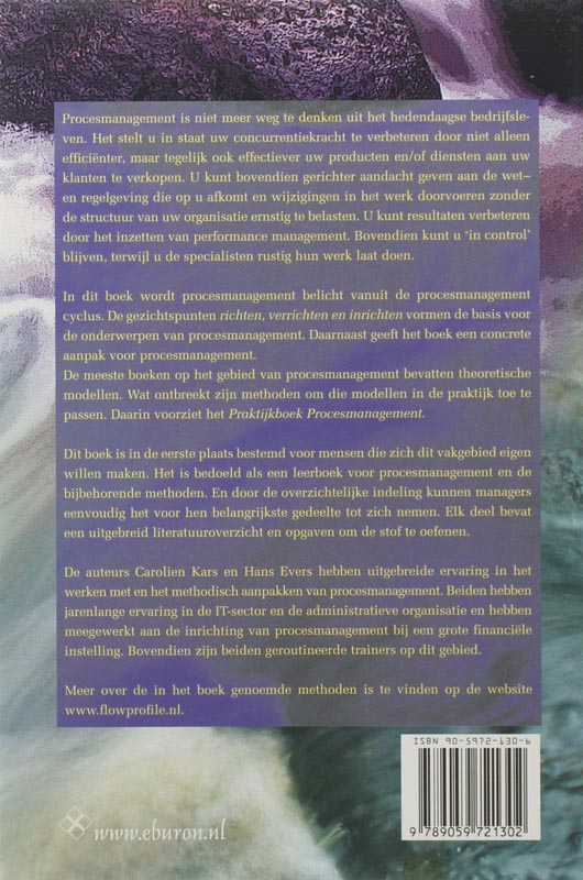 Praktijkboek Procesmanagement achterkant