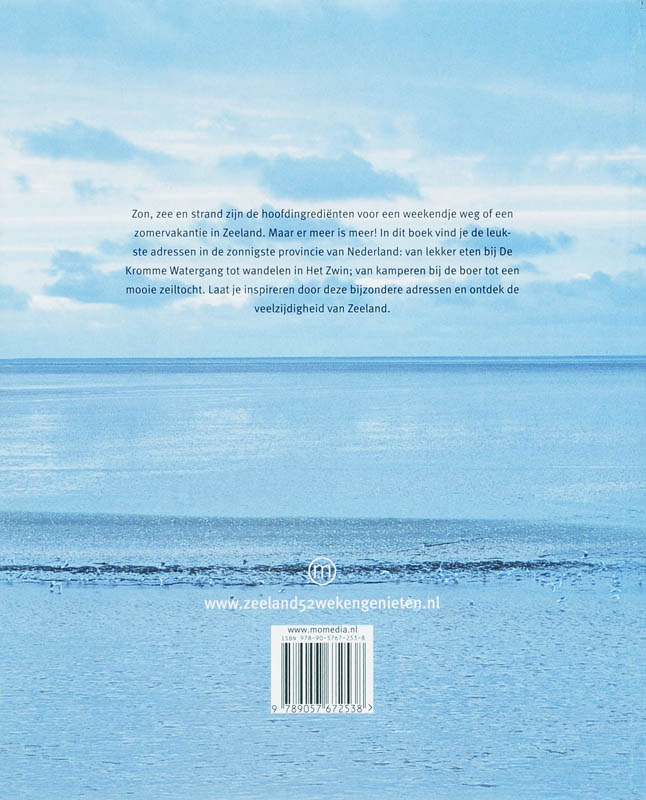 Zeeland 52 Weken Genieten! achterkant