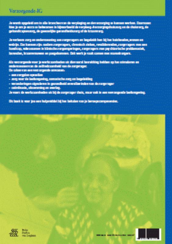 Beroepspraktijkvorming Verzorgende-IG / Praktijkopdrachten voor kwalificatieniveau 3 / Beroepspraktijkvorming achterkant