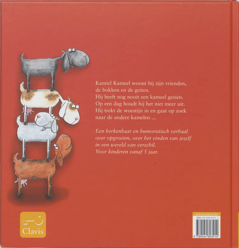 Kamiel Kameel achterkant