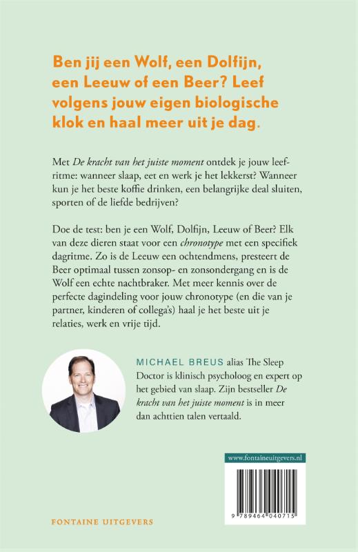 De kracht van het juiste moment achterkant