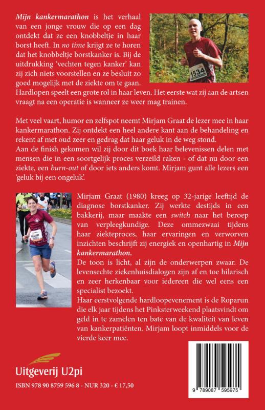 Mijn kankermarathon achterkant