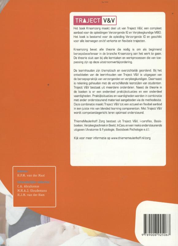 Traject V&V  -   Kraamzorg achterkant