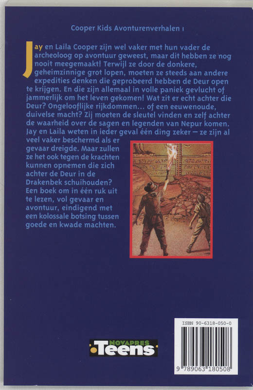 De deur in de drakenbek / Cooper kids avonturen verhalen achterkant