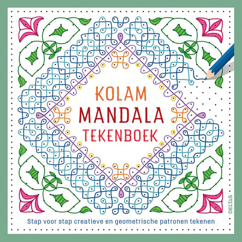 Kolam mandala tekenboek