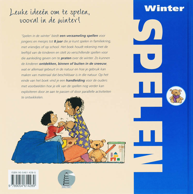 Spelen Winter achterkant