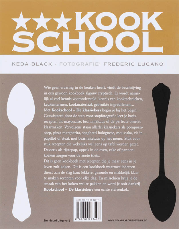 Kookschool achterkant