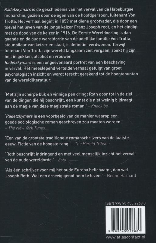 Radetzkymars / LJ Veen Klassiek achterkant