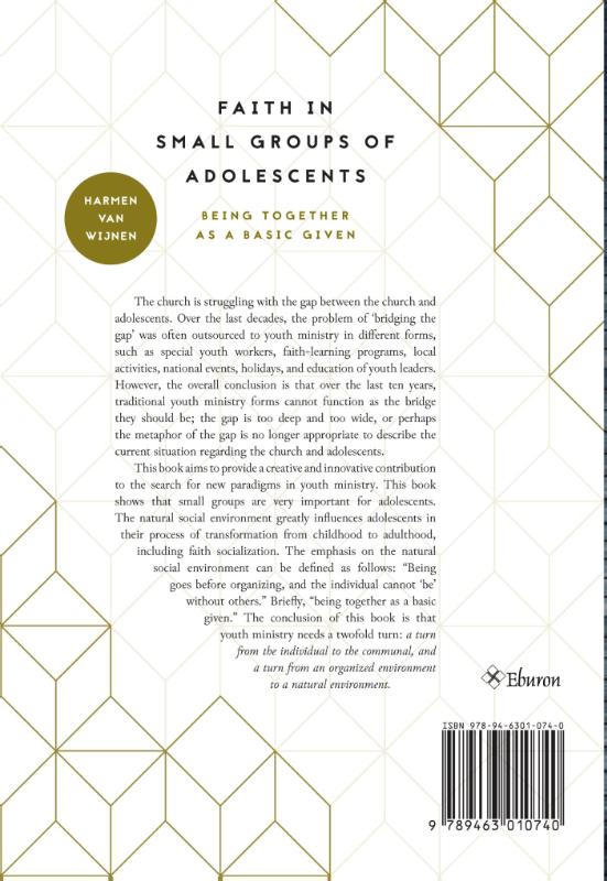 Faith in Small Groups of Adolescents achterkant