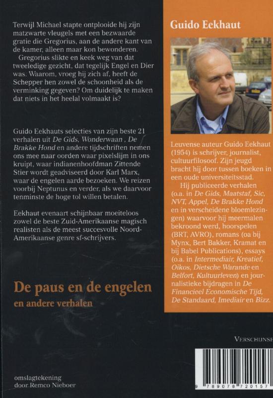 De paus en de engelen achterkant