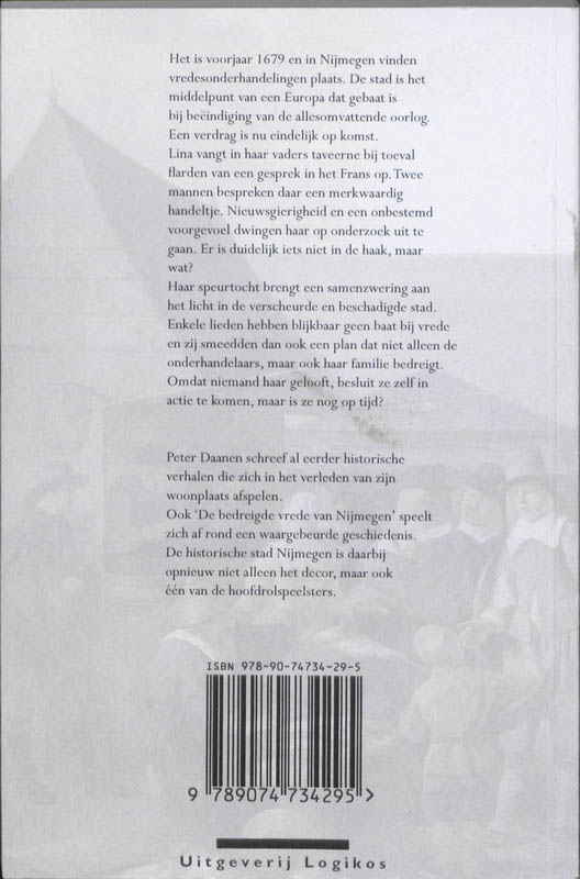 De Bedreigde Vrede Van Nijmegen achterkant