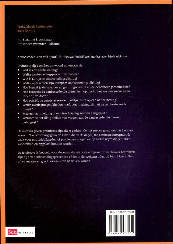 Praktijkboek aanbesteden achterkant
