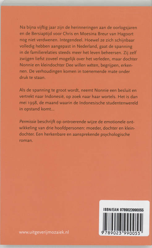 Permissie achterkant