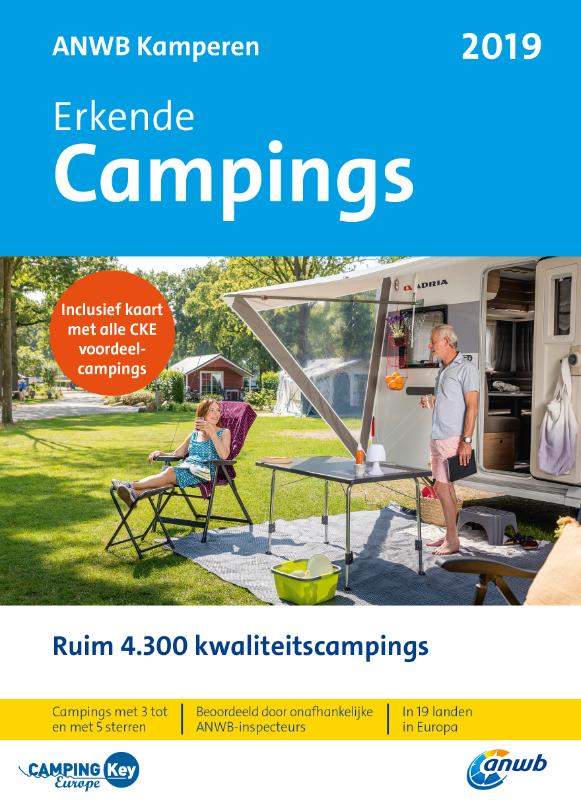 ANWB kamperen  -   Erkende campings 2019