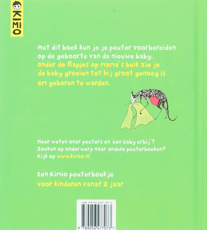 Biba baby boek / Kimio achterkant