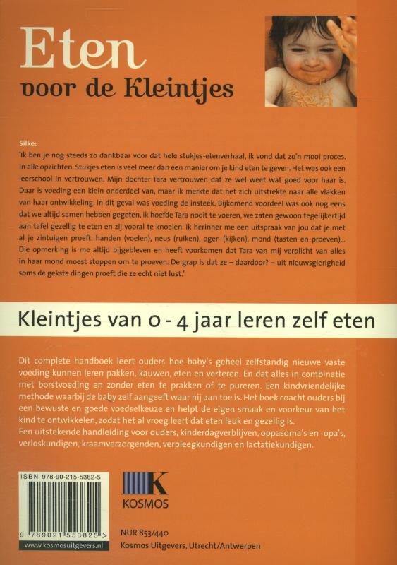 Eten voor de kleintjes achterkant