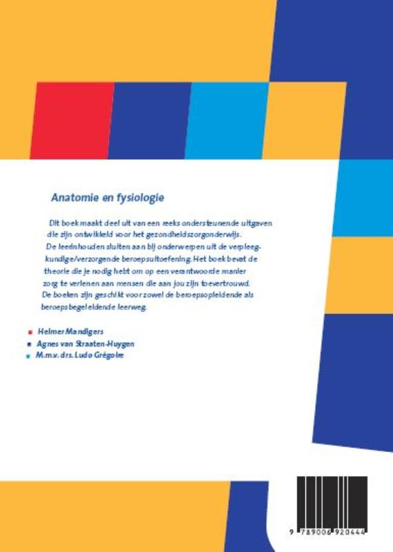 Anatomie en fysiologie achterkant